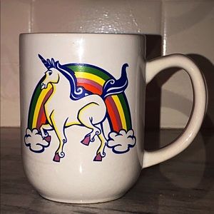 Royal Norfolk Coffee Tea Mug Unicorn Rainbow NWOT